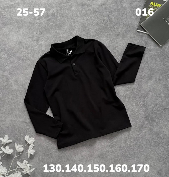 Поло 016 черный