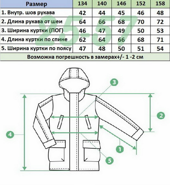 Куртка 2533 чёрный