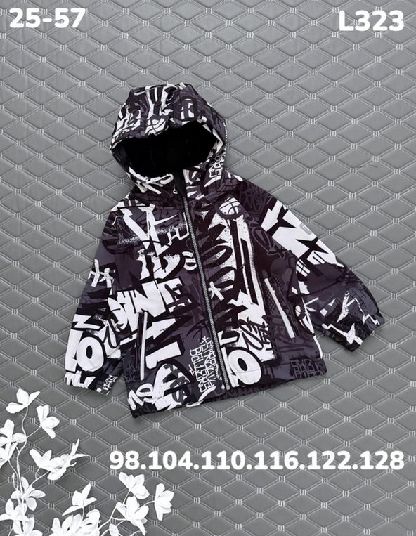 Куртка L323 чёрный