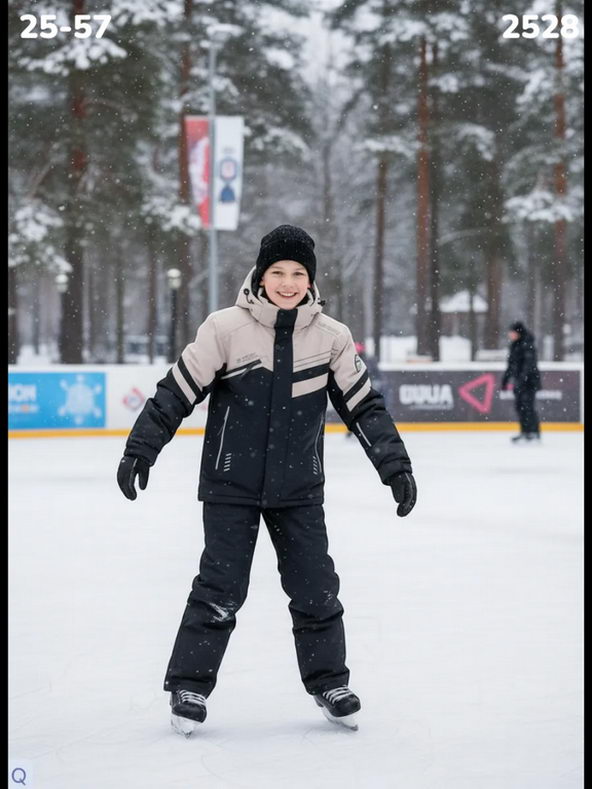Костюм 2528 бежевый